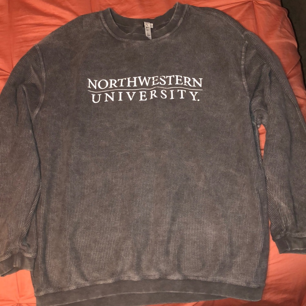 Northwestern University Gray Crewneck